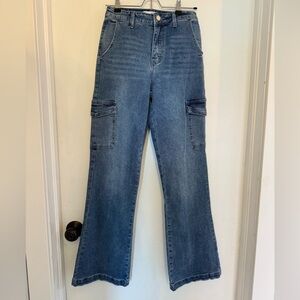 KanCan Blue Flare Women's Jeans